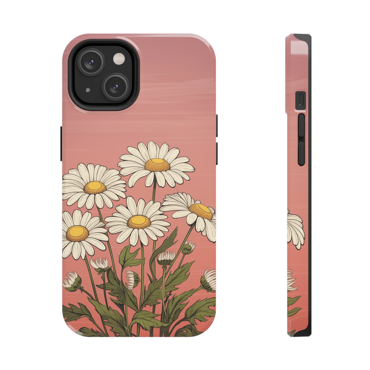 Daisies on Pink Phone Case