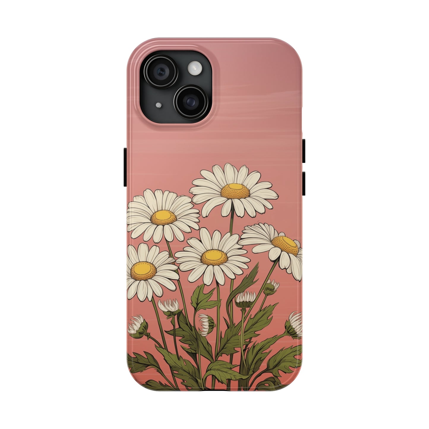 Daisies on Pink Phone Case