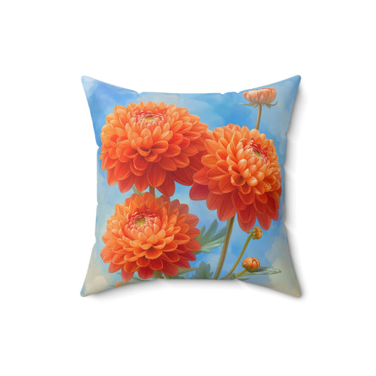 Chrysanthemum Pillow