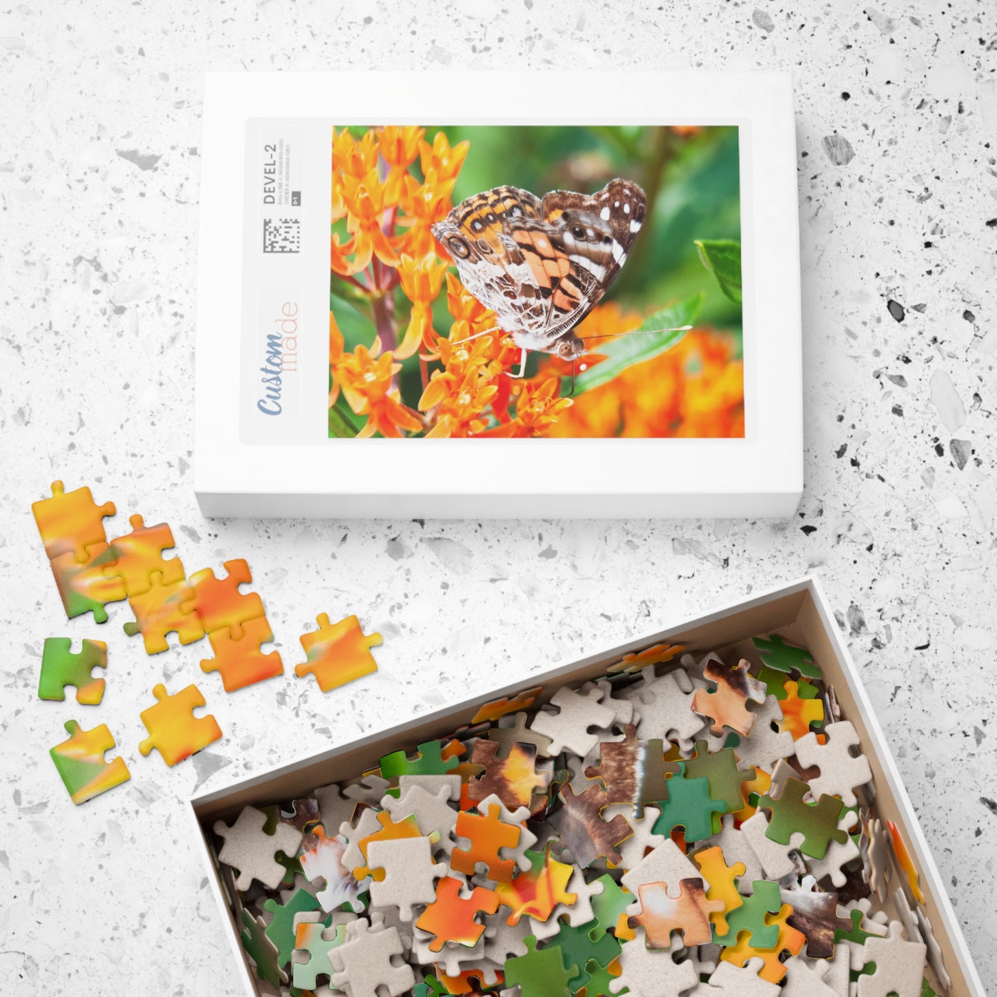 American Lady Butterfly Puzzle (520-piece)