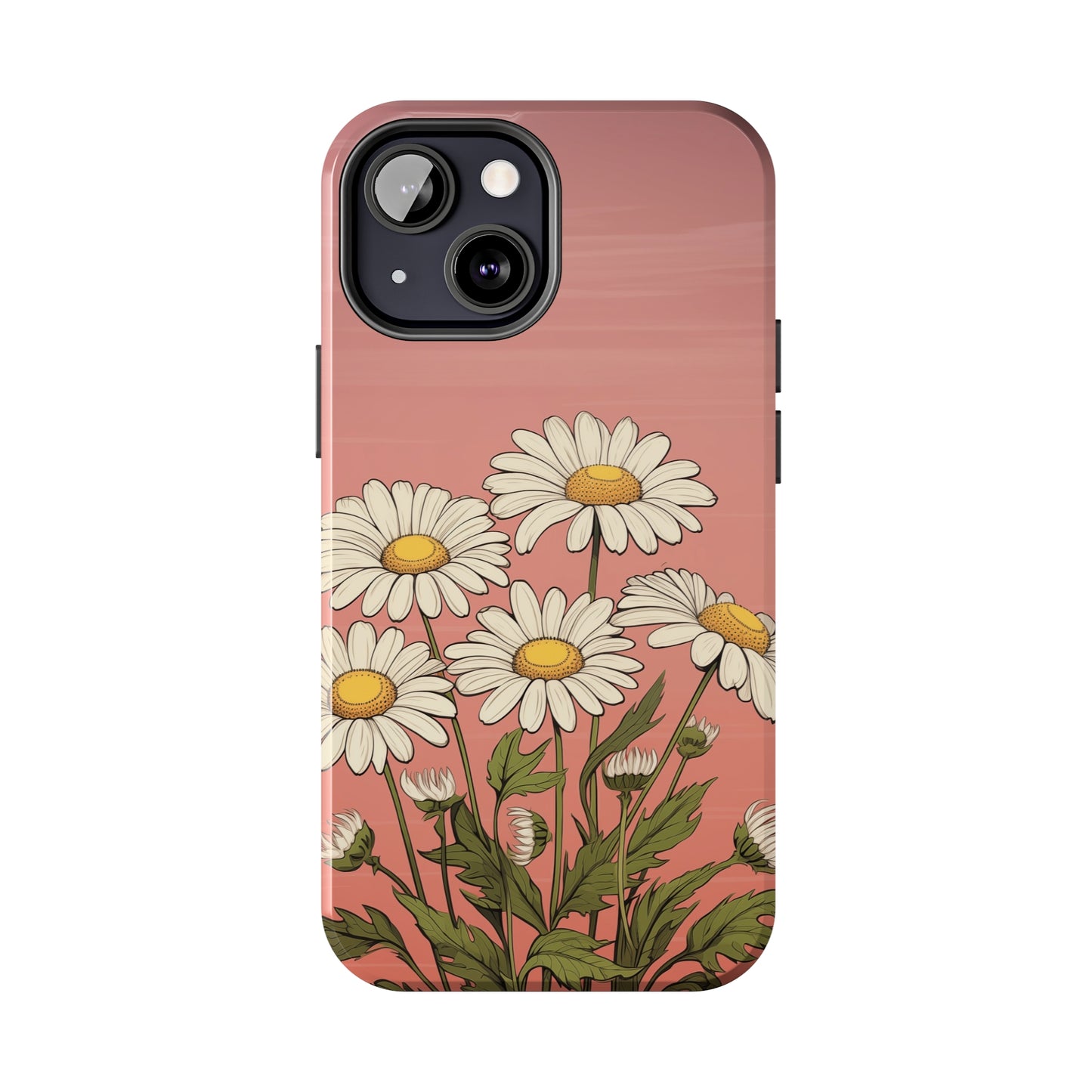 Daisies on Pink Phone Case
