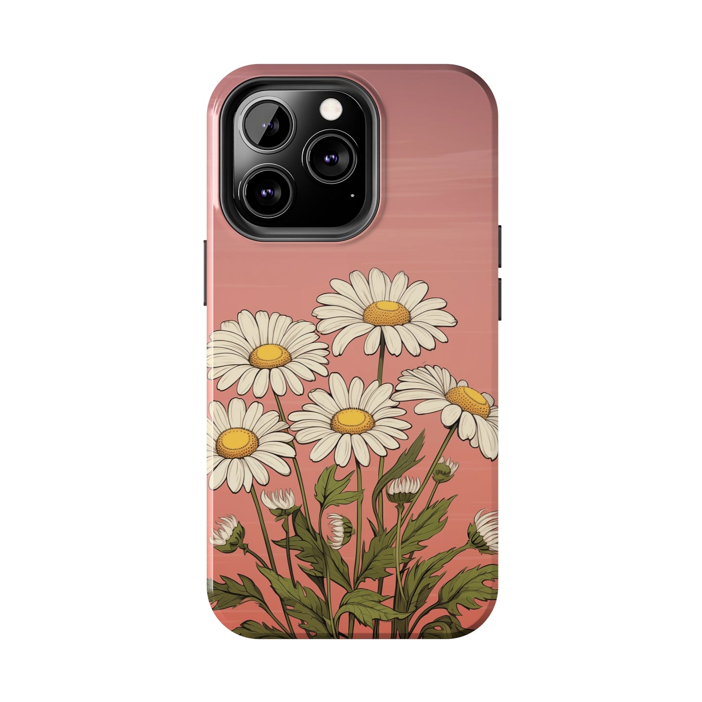 Daisies on Pink Phone Case