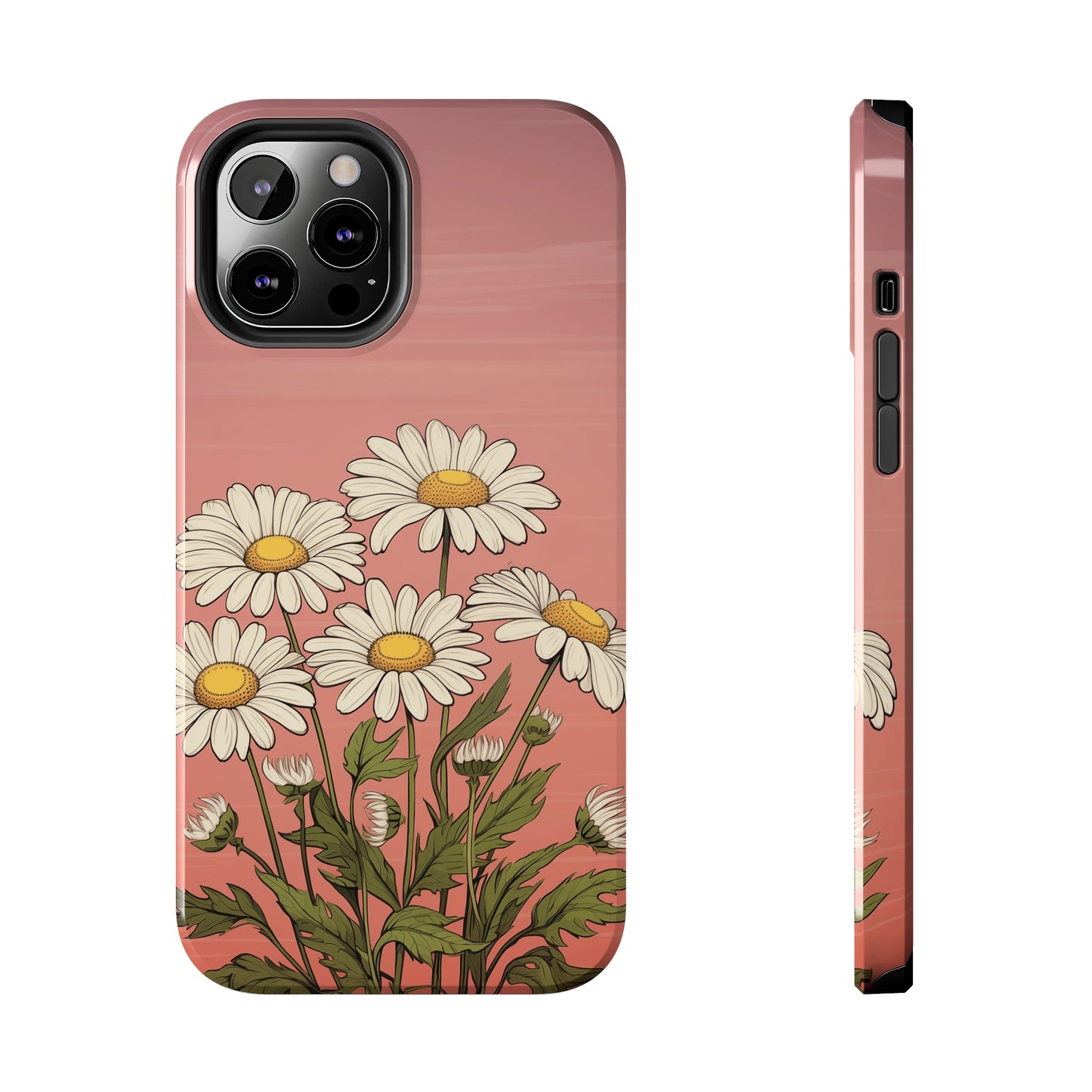 Daisies on Pink Phone Case