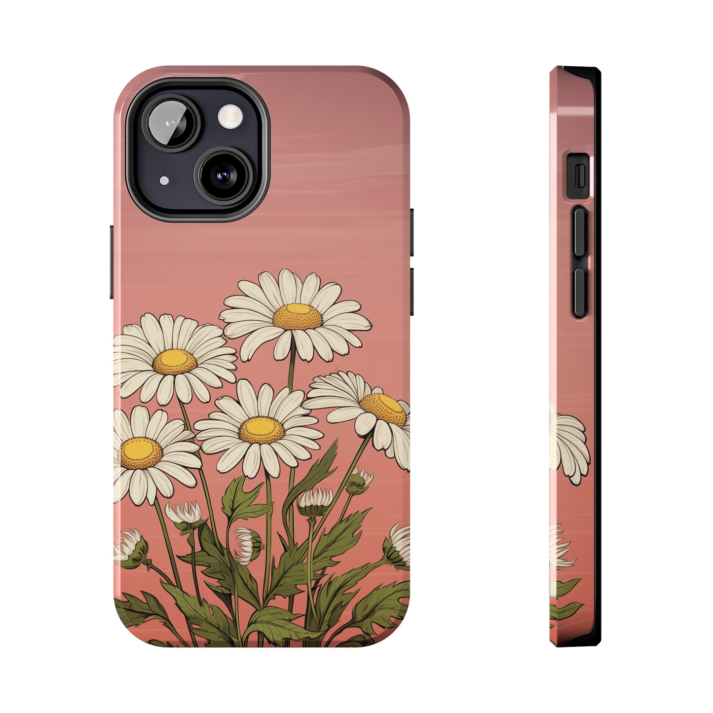 Daisies on Pink Phone Case