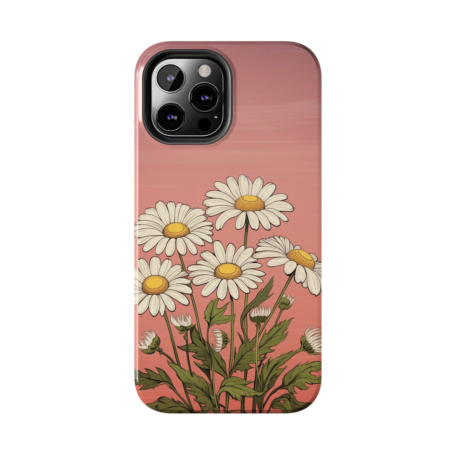 Daisies on Pink Phone Case