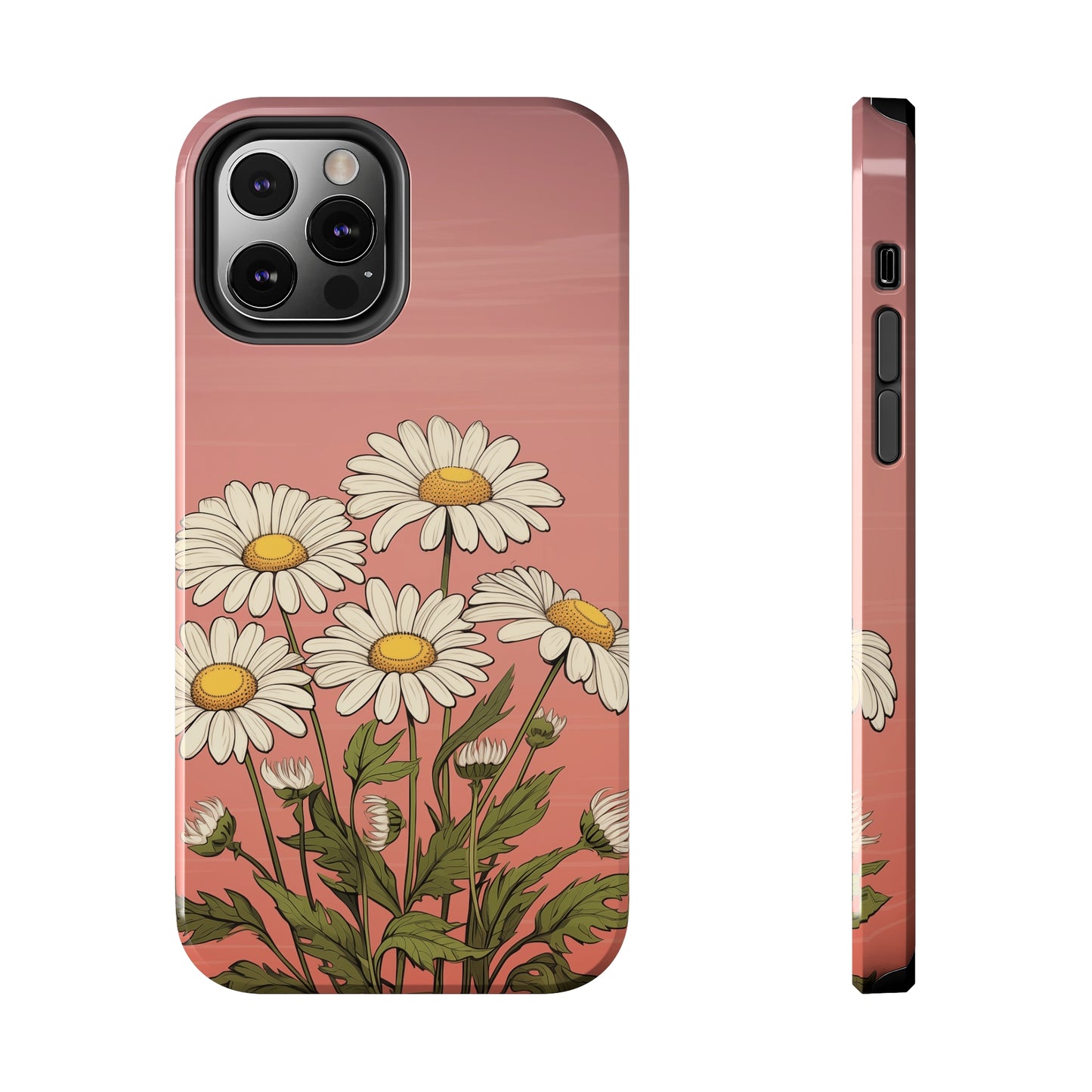 Daisies on Pink Phone Case