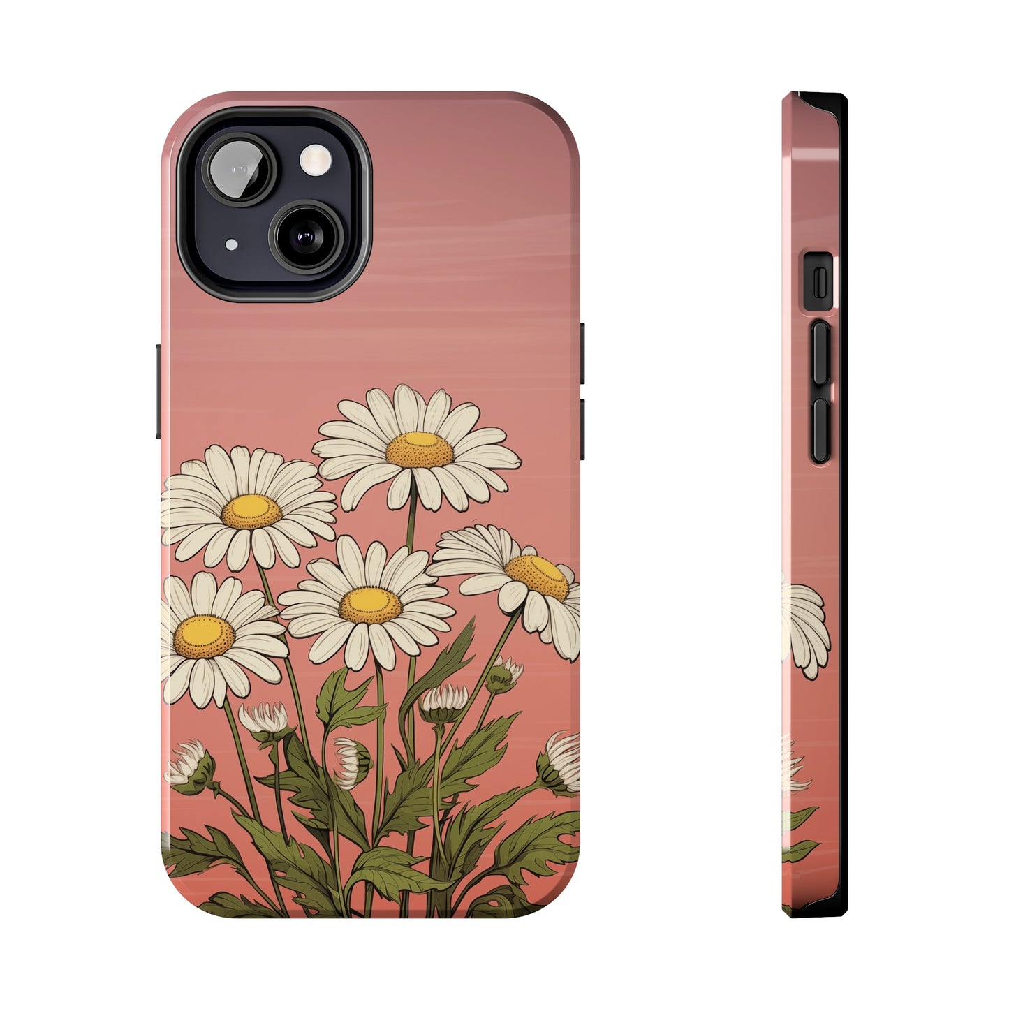 Daisies on Pink Phone Case