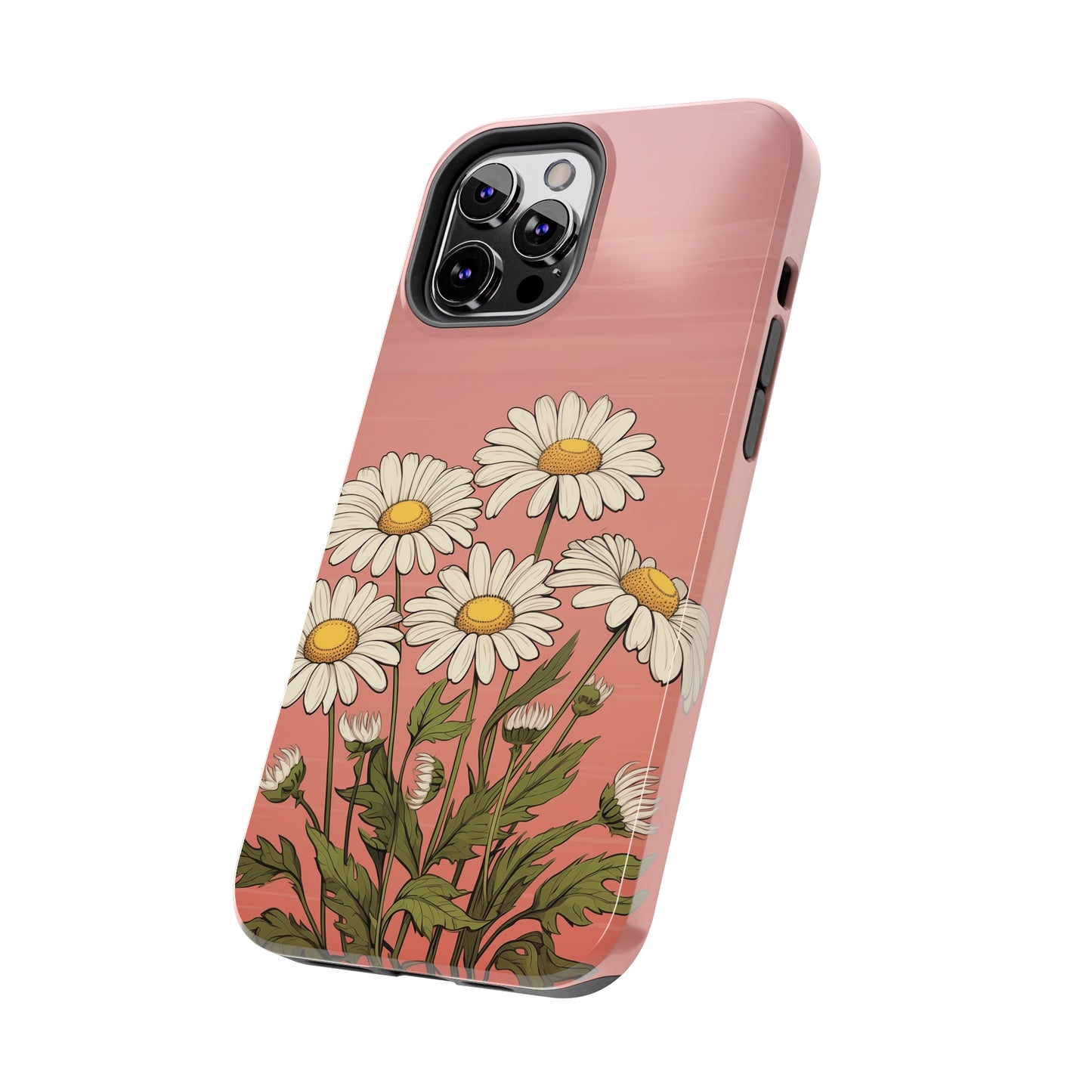 Daisies on Pink Phone Case