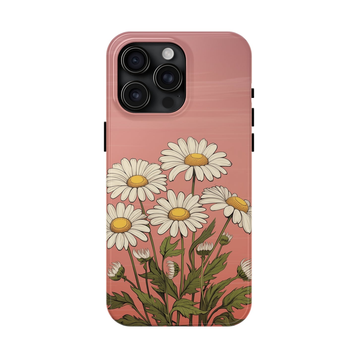 Daisies on Pink Phone Case