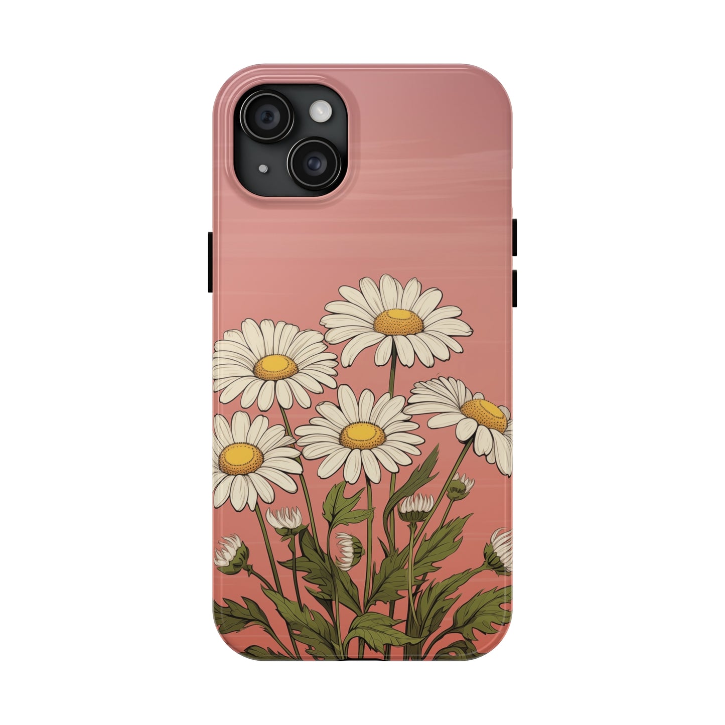 Daisies on Pink Phone Case