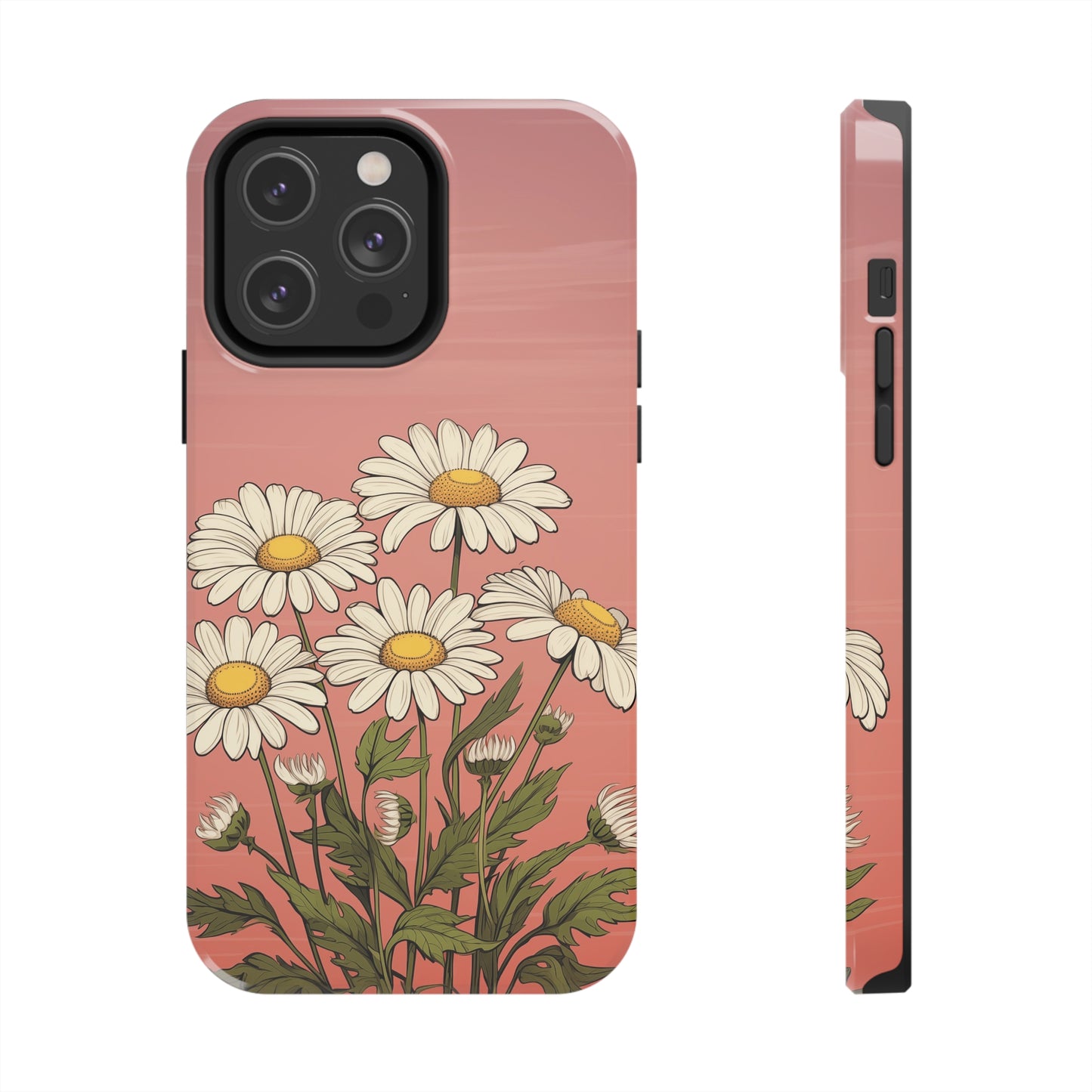 Daisies on Pink Phone Case